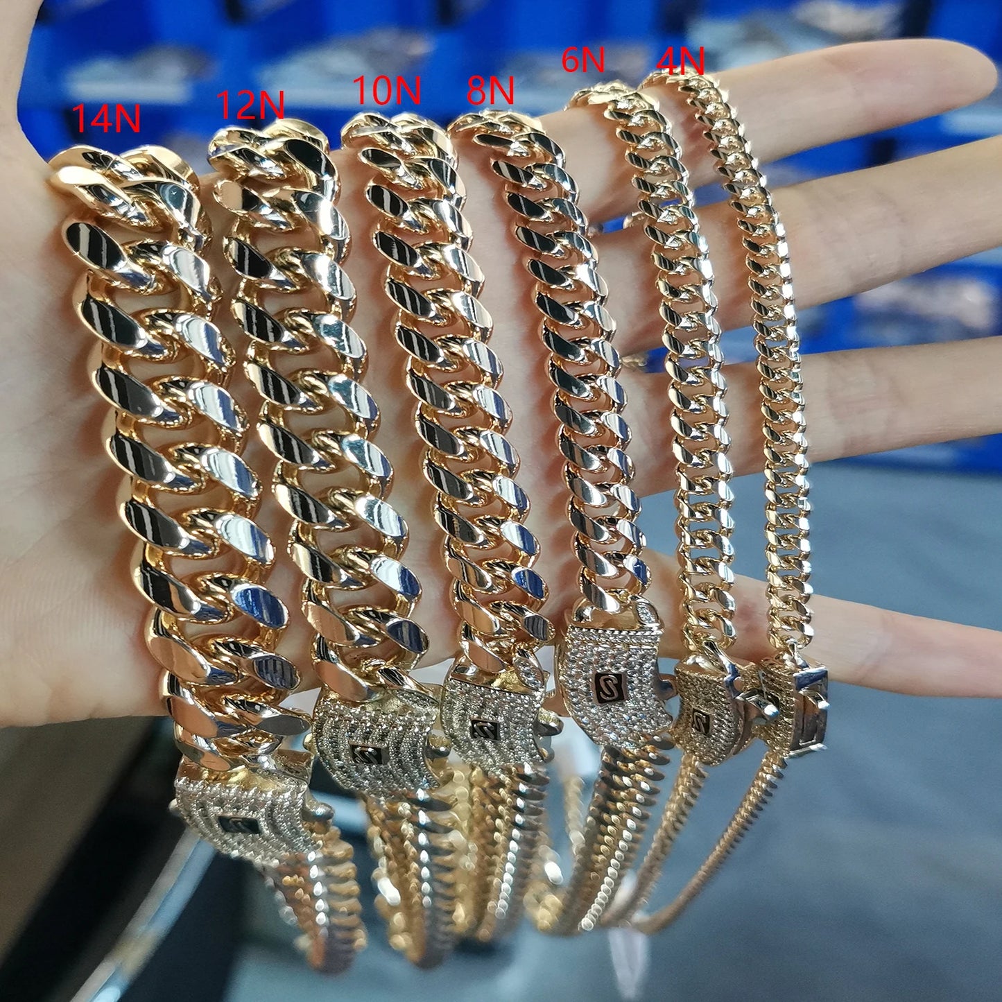 2024 Monaco chain set high quality luxury party jewelry