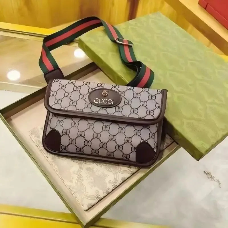 Autumn and winter Unique Women's Bags - Retro Classic Tiger Head Bags - Casual Waist Bags - Handbags - Envelope Bags