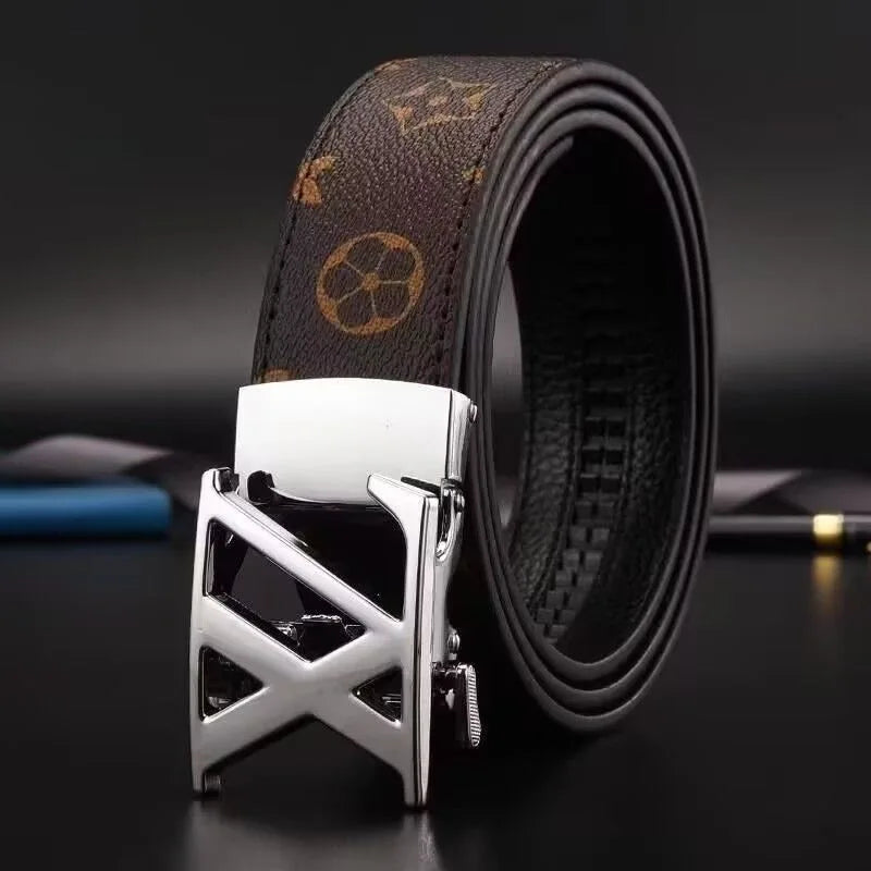 Luxury Brand Men Belt High Quality Leather Business Designer famous Belts for men Jeans Strap Male Metal Buckle belt