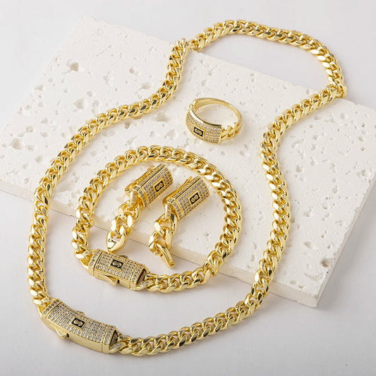 LUIZADA Fashionable and Exquisite Women's Jewelry Set Wedding Jewelry Accessories Gift