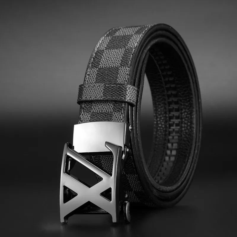 Luxury Brand Men Belt High Quality Leather Business Designer famous Belts for men Jeans Strap Male Metal Buckle belt
