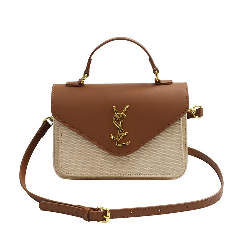 2025 Fashion Small Square Bag, Light Luxury, High End, Women's Single Shoulder Crossbody Bag, Versatile Commuter Underarm Bag