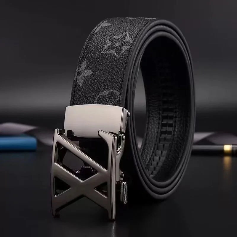 Luxury Brand Men Belt High Quality Leather Business Designer famous Belts for men Jeans Strap Male Metal Buckle belt