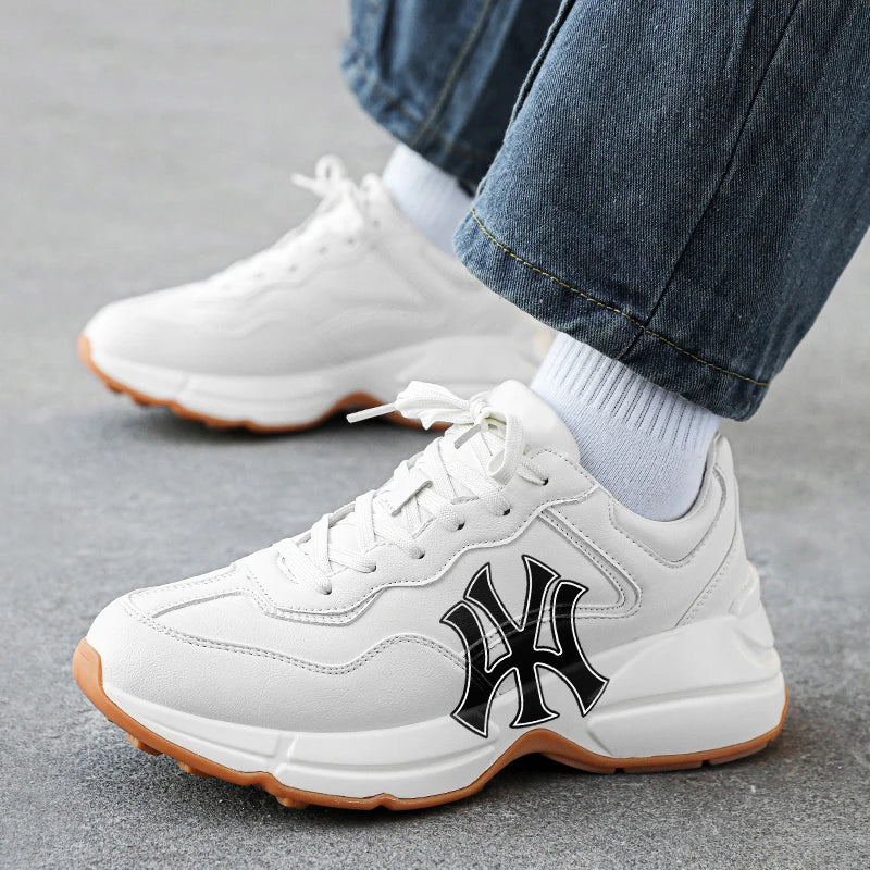 Men's shoes 2024 new explosion of thick-soled father fashion shoes lovers spring and autumn sports casual shoes