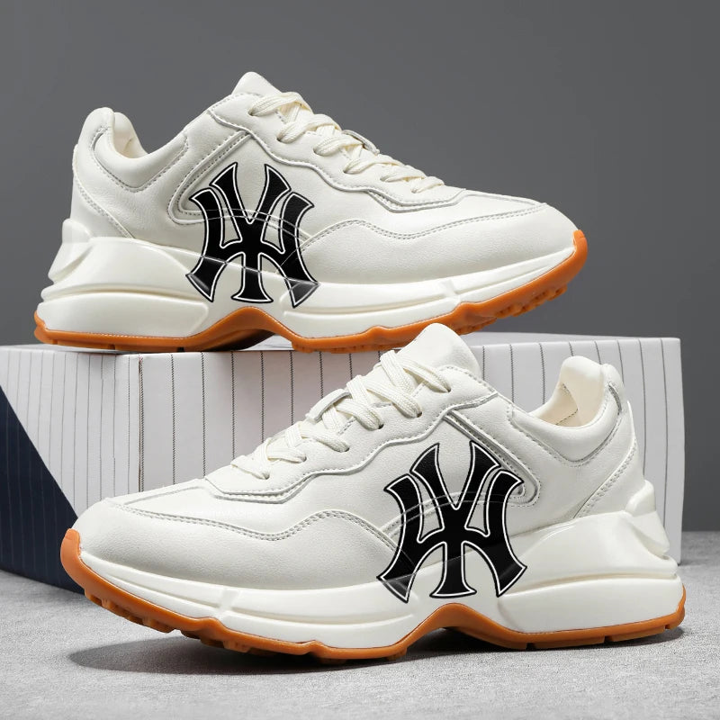 Men's shoes 2024 new explosion of thick-soled father fashion shoes lovers spring and autumn sports casual shoes