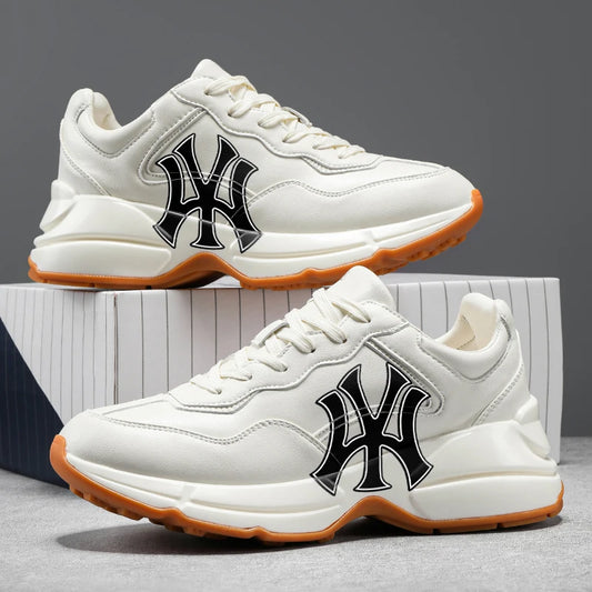 Men's shoes 2024 new explosion of thick-soled father fashion shoes lovers spring and autumn sports casual shoes