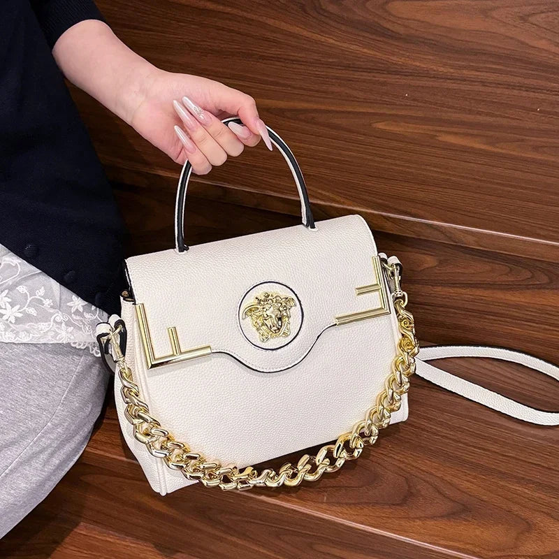 2026 Famous Designer Women's Stylish Leather Shoulder Bag - Classic Elegant Ladies Crossbody Bag Handbags Fashion